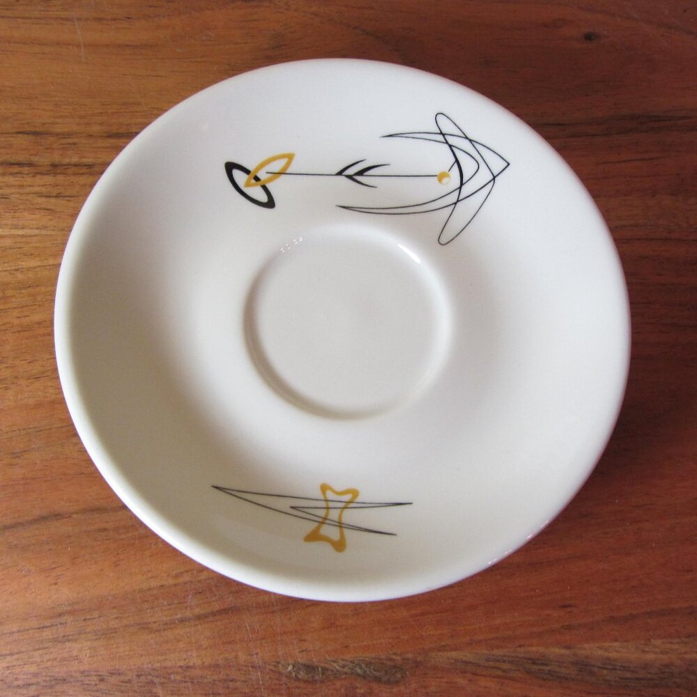 3 for $36 - Mayer vintage plate atomic stars 362 MCM (w3571)